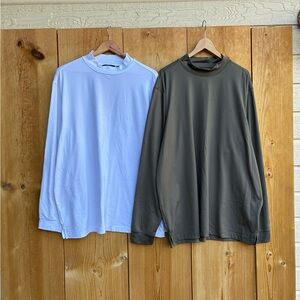 Walter Hagen an Olive Green & a White Golf Hydro-Dri Athletic Shirts Size XL